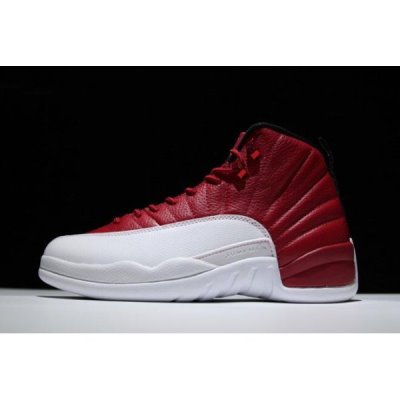 Nike Erkek Air Jordan 12 Kırmızı / Siyah Basketbol Ayakkabısı Türkiye - GKYDRUO2